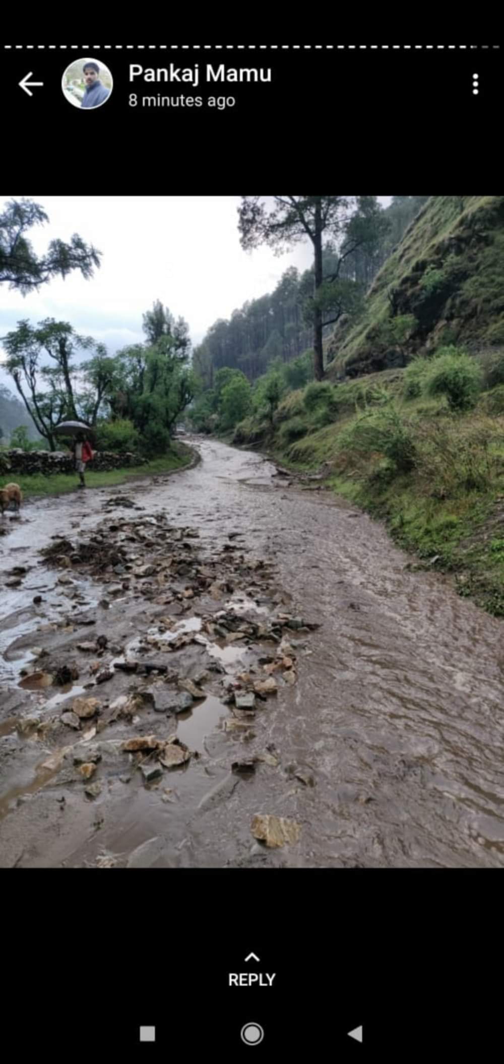 उत्तराखंड : आफत बनकर बरसे बादल, भारी अतिवृष्टि से फसल, नहर सब हुआ तबाह Uttarakhand weather : heavy hailstorm destroyed crop in uttarkashi