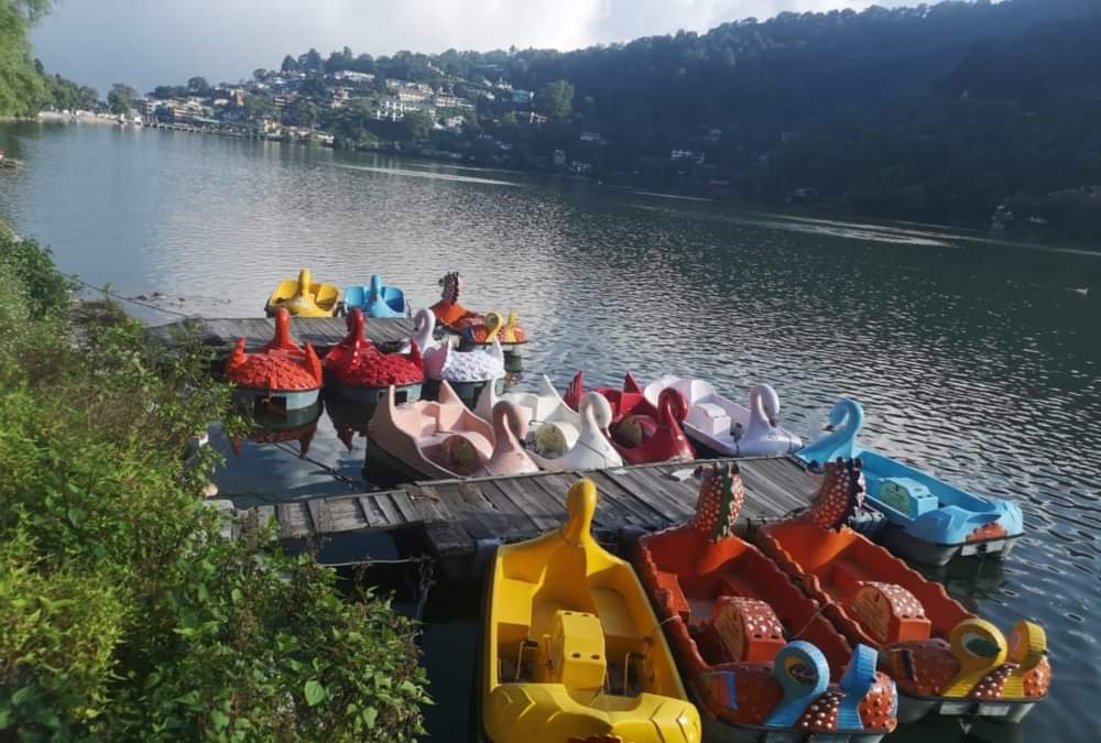 नैनीताल: सरोवर नगरी की झीलों में सालों बाद हुआ ये बड़ा बदलाव, सेहत में ऐसे हो रहा सुधार, तस्वीरें... Nainital Naini Lake and bhimtal lake Water Level High after five years in june Month