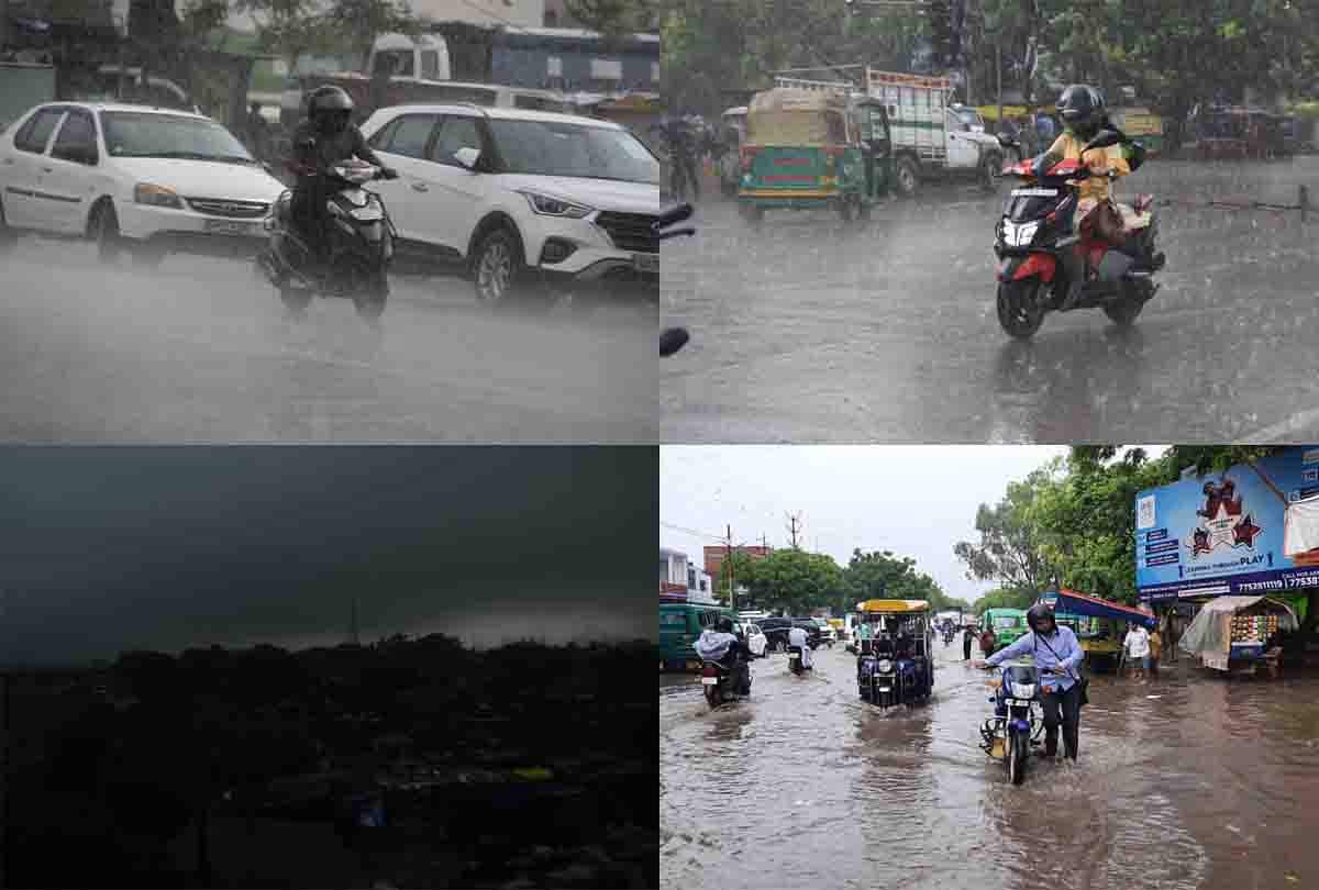 यूपी में बारिश का कहर: 72 घंटे लगातार हुई बारिश से जनजीवन अस्त व्यस्त, जर्जर मकान ढहे, फसलें बर्बाद Weather Forecast Update in UP News: Weather news, heavy rain in these cities of up, Weather Update