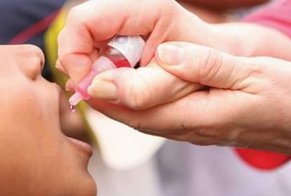 पांच दिन चलेगा पल्स पोलियो अभियान: सात लाख से ज्यादा बच्चों को दी जाएगी खुराक Pulse polio campaign will run for five days.