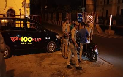 मऊः वाहन चेकिंग के दौरान बदमाशों ने सिपाही के सिर पर किया वार, एक गिरफ्तार, दूसरा फरार miscreants hit mau police constable on head during vehicle checking one arrested