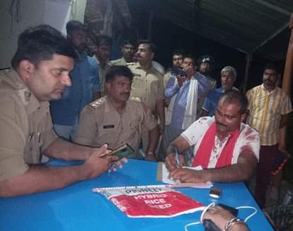 पूर्व प्रधान के भाई व उसके साथी पर हमला, ग्रामीणों ने लगाया जाम crime,hardoi,fighting,hardoi news