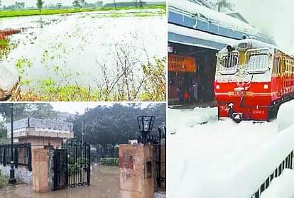 बारिश से बढ़ी मुश्किलें: आज घने कोहरे, कड़ाके की सर्दी-शीतलहर का अलर्ट, कालका-शिमला रेल ट्रैक भी बंद Haryana weather update: Rain raised concerns of farmers in Haryana