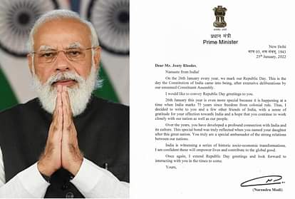 Jonty Rhodes Modi message: बेटी का नाम 'इंडिया' रखने वाले अफ्रीकी क्रिकेटर को पीएम मोदी ने लिखा पत्र, दिया यह खास मैसेज PM Modi Wrote to jonty rhodes on 73rd Republic Day with greetings