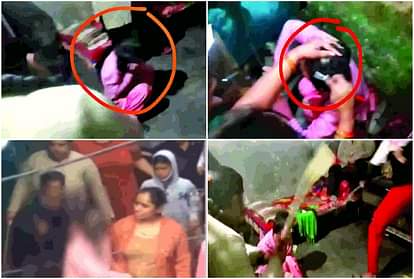 दिल्ली में दरिंदगी की हदें पार: महिला को पीटकर किया अधमरा, कैंची-उस्तरे से काटे बाल, वायरल वीडियो उड़ा देगा आपके होश Delhi vivek vihar sexual assault case Woman brutally beaten up hair cut with scissor-razor