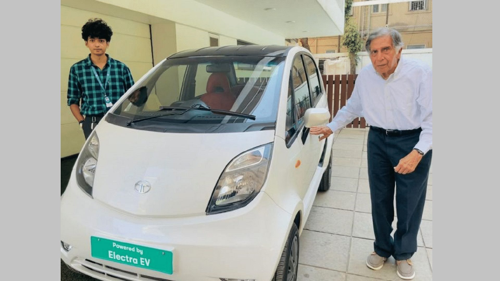 Tata Nano Electric Car Chairman Emeritus Of Tata Sons Ratan Tata Takes