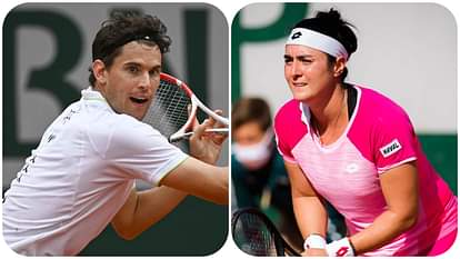 French Open 2022: डोमिनिक थिएम और ओन्स जबायुर पहले ही राउंड में हारकर बाहर, मुगुरुजा भी हारीं French Open 2022: Dominic Thiem, Ons Jabeur Knocked Out Of French Open In First Round | French Open day 1 results