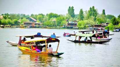 Jammu Kashmir Weather Updates: जम्मू में चार दिन से पारा 43 डिग्री के ऊपर, कश्मीर में बारिश की संभावना Mercury above 43 degrees in Jammu for four days, chances of rain in Kashmir