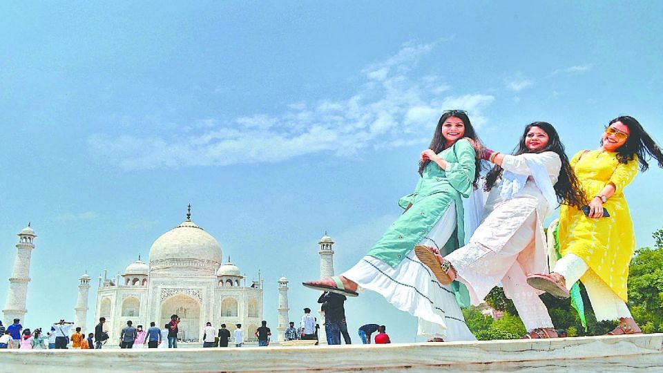 Tourist get Free entry to all monuments including Taj Mahal on International Yoga Day 2022