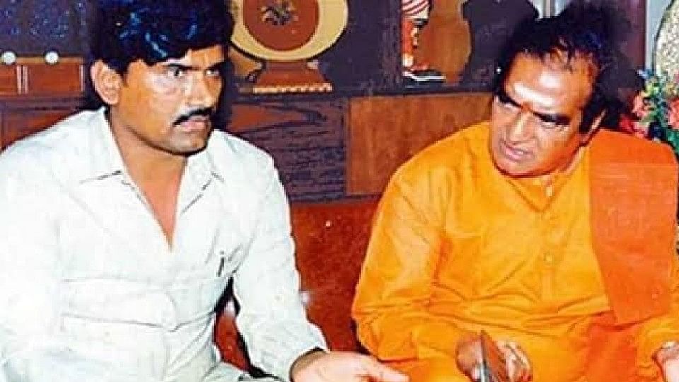 एनटी रामाराव के साथ चंद्रबाबू नायडू