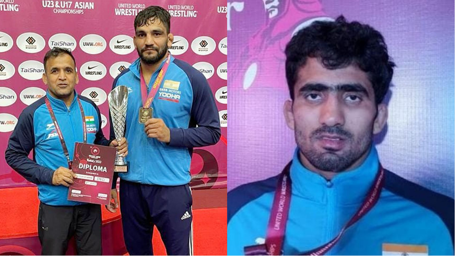 10 players of Haryana won medals in Asian Wrestling Championship