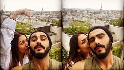 Arjun Kapoor Birthday: एफिल टावर के सामने लेडी लव मलाइका के साथ रोमांटिक हुए अर्जुन, शेयर की कोजी फोटोज Arjun Kapoor Birthday: Actors shares romantic photos with lady love Malaika Arora from Paris