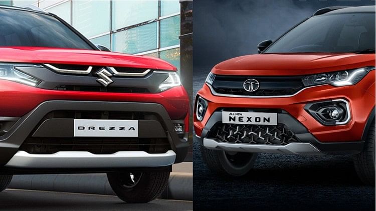 2022 Maruti Suzuki Brezza Vs Tata Nexon Compare Maruti Brezza And Tata