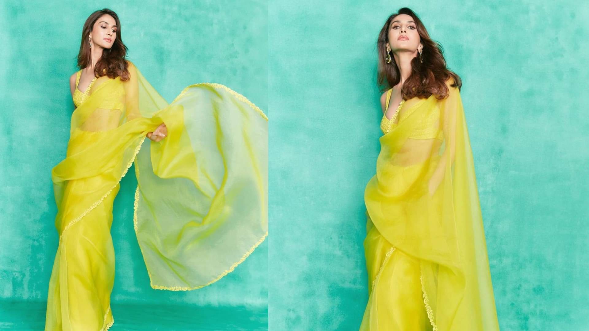 Vaani Kapoor Saree Look: साड़ी में दिखा वाणी कपूर का बोल्ड लुक, देखें अभिनेत्री की तस्वीरें Vaani Kapoor Bold Saree Look Check Out Shamshera Actress Vaani Kapoor Latest Photos
