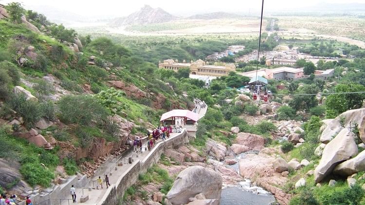 Navratri 2022 900 years old Sundha Mata Temple in Jalore of Rajasthan