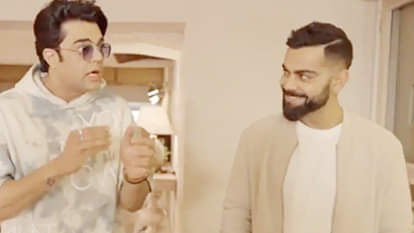 VIDEO: किशोर कुमार के पुराने बंगले में कोहली का रेस्टोरेंट! वीडियो में स्टार बैटर से जानें इसकी खासियत और नाम Virat Kohli Restaurant In Kishore Kumar's Bungalow; fan tour with Manish Paul; Watch Video