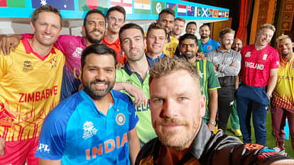 T20 WC 2022: कप्तान रोहित ने शमी की फिटनेस को लेकर कही यह बात, बुमराह की भी चोट पर दिया बड़ा अपडेट T20 World Cup 2022: Rohit Sharma Babar Azam Talk on Cricket; Shami and Bumrah; ICC All Captains Meet