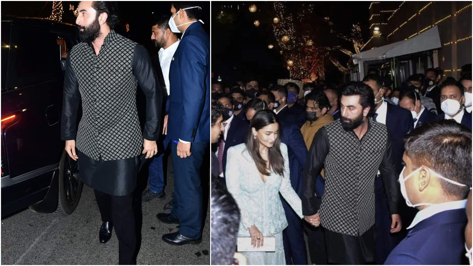 Radhika Marchent-Anant Ambani की पार्टी में जान्हवी कपूर ने साड़ी में ली एंट्री, थम गई लोगों की निगाहें anant ambani radhika merchant engagement party janhvi kapoor steal limelight alia bhatt reached in style