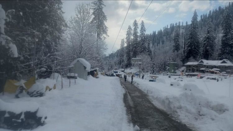 बर्फबारी से दुश्वारियां: हिमाचल में 245 सड़कें अवरुद्ध, 623 बिजली ट्रांसफार्मर ठप, कई क्षेत्रों में ब्लैकआउट snowfall in himachal prdaesh 245 road blocked 623 power transformer disrupted