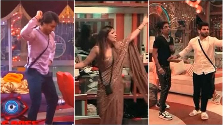 Bigg Boss Shalin Bhanot Dancing After Tina Datta Elimination