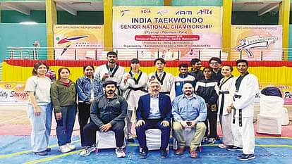 Taekwondo competition: ताइक्वांडो प्रतियोगिता में हिमाचल ने जीते तीन मेडल Himachal won three medals in Taekwondo competition