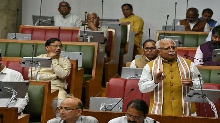 हरियाणा विधानसभा का बजट सत्र: बेरोजगारी के मुद्दे पर सदन में हंगामा, कांग्रेस ने आंकड़ों को गलत बताया