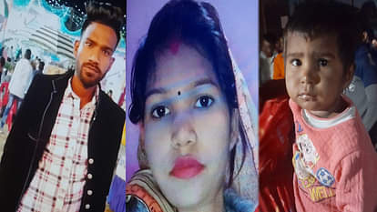 फंदे पर लटकते मिले दंपती: एक दिन पहले मायके से लौटी थी पत्नी, ढाई वर्ष की बच्ची है, परिवार से अलग रहते थे Couple commits suicide by hanging themselves in Agra