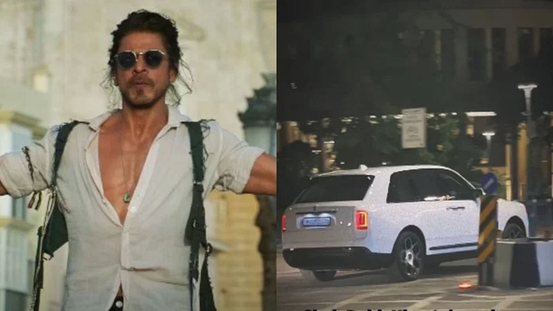 Pathaan Actor Shah Rukh Khan New Car Rolls Royce Cullinan Black Badge