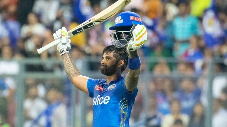 Suryakumar Yadav scored his first century in IPL joined Sachin Tendulkar sanath jayasuriya Rohit Sharma club