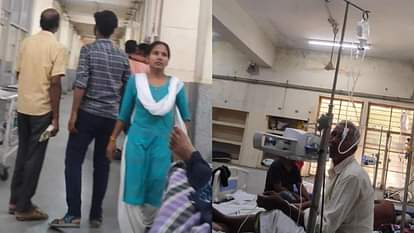 BRD में आग मामला: परिजनों का आरोप- ऑक्सीजन के अभाव में मौत, बीआरडी ने बताया पल्मोनरी अरेस्ट BRD fire case relatives allege died due to lack of oxygen