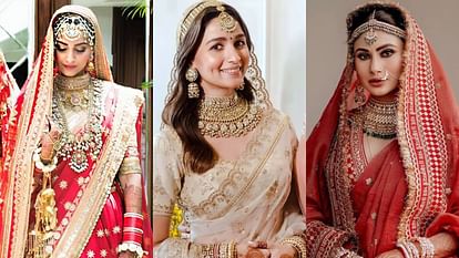 bride makeup looks of actress Katrina kaif to alia bhatt