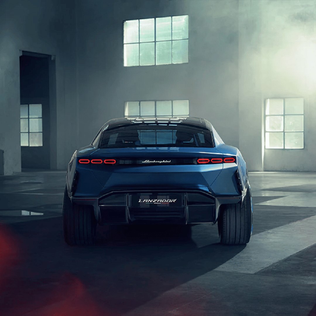 Lamborghini EV Concept: लेम्बोर्गिनी की पहली ईवी कॉन्सेप्ट आधिकारिक तौर पर हुई पेश, नाम है लैंजाडोर Lamborghini officially unveils first EV concept Lanzador at 2023 Monterey Car Week