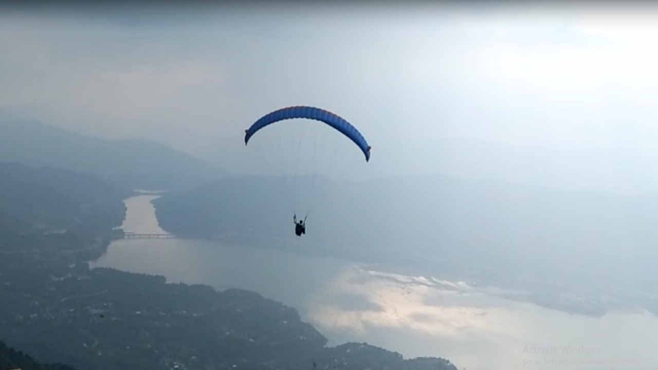 Flights started from world famous Bandla paragliding site