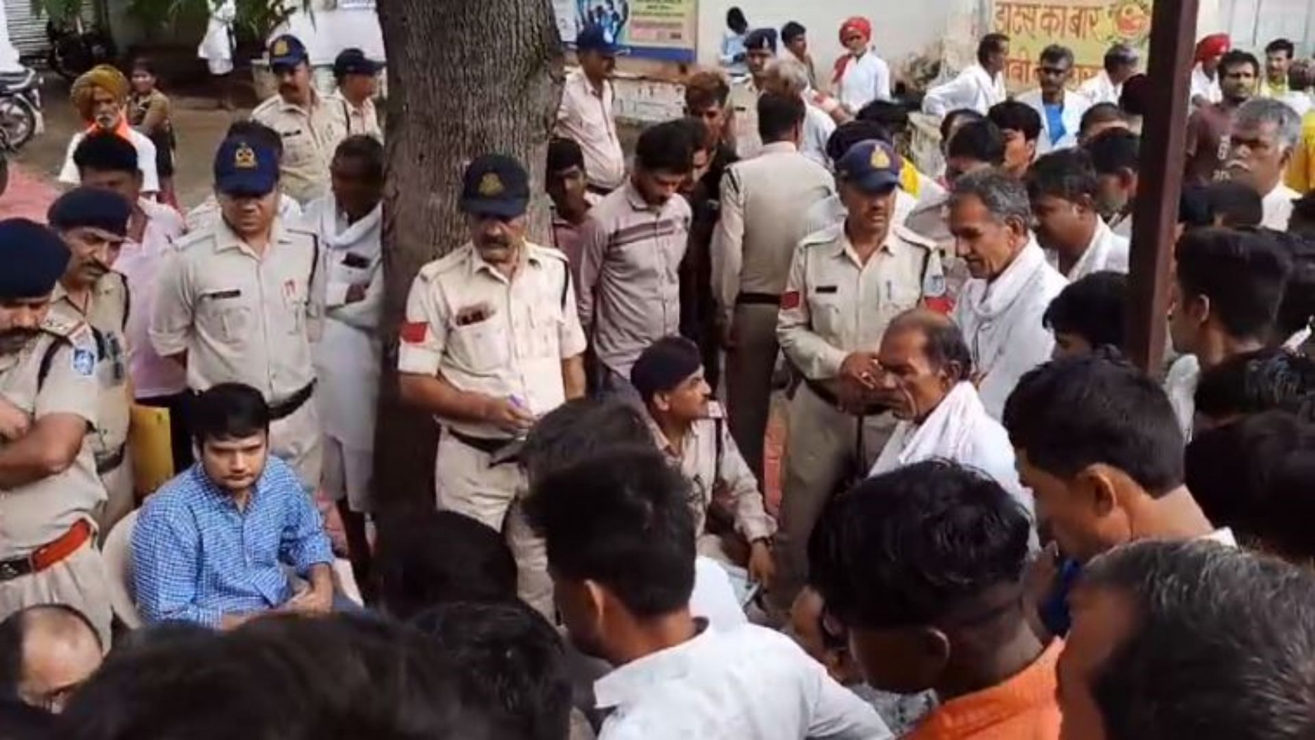 Rajgarh News Prisoner dies in jail eyewitness says police made a false case