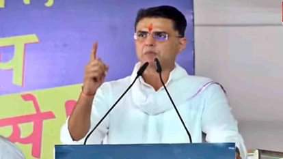 Jaipur: राहुल और खरगे को पायलट ने दिलाया विश्वास; बोले- इस बार बदलेगा 30 साल का इतिहास, बनेगी कांग्रेस सरकार Sachin Pilot participated in the foundation stone laying ceremony of Rajasthan Congress office