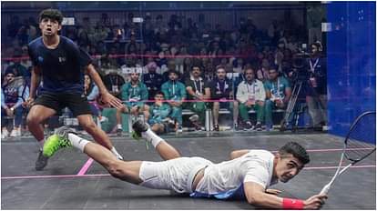 Squash: 2-1 से पिछड़ने के बाद अभय की जबरदस्त वापसी, भारत को 9 साल बाद बनाया एशियाड चैंपियन, पाकिस्तान को हराया Asian Games 2023: Abhay Singh comeback seal Indian Mens Squash Team Gold Medal after 9 years, defeats Pakistan