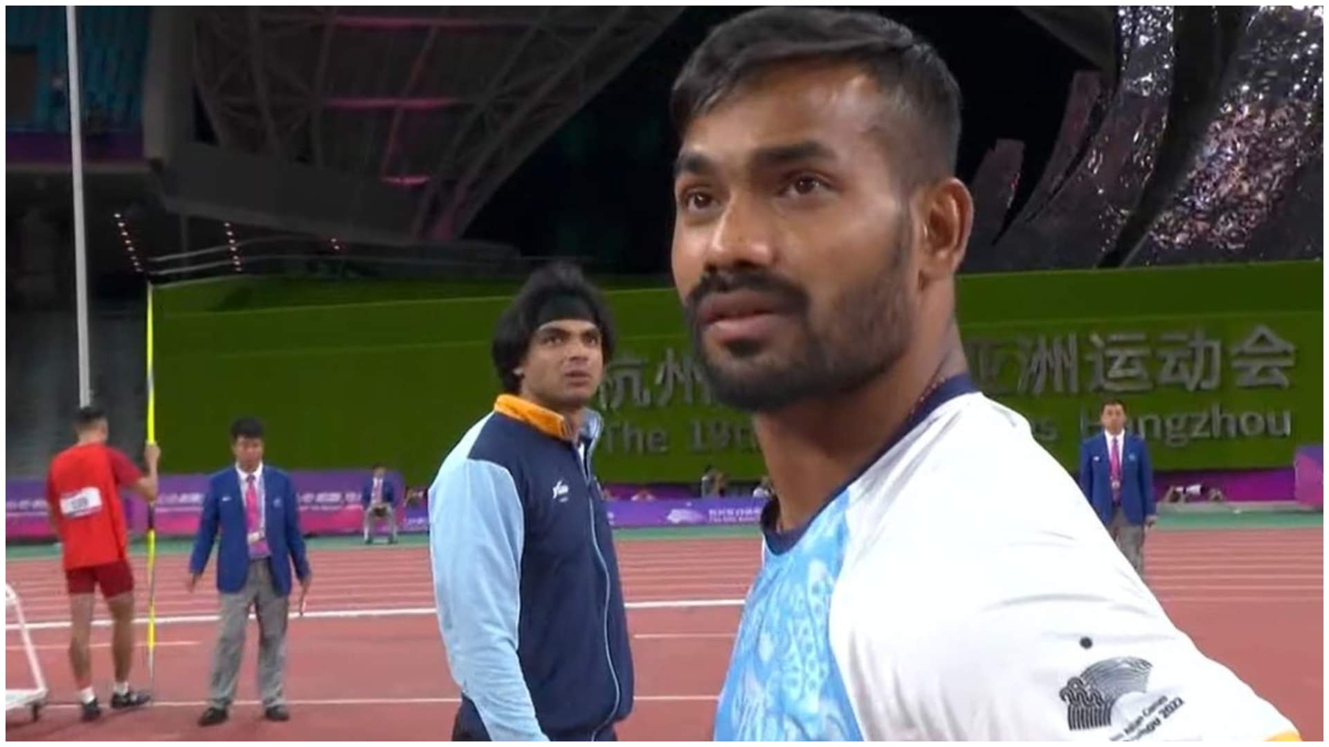 Asian Games: किशोर से पिछड़ने पर घबराए नहीं थे नीरज, कही यह बात; जानें स्वर्ण और रजत जीतने पर क्या बोले दोनों Asian Games: Neeraj Chopra was not afraid of lagging behind Kishore Jena, statement after winning gold silver