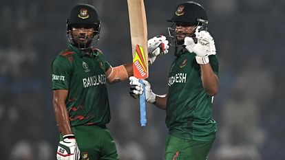 SL vs BAN: विश्व कप में पहली बार बांग्लादेश ने श्रीलंका को हराया; मैथ्यूज के 'टाइम आउट' विवाद के बाद छाए शाकिब WC 2023 Bangladesh beats Sri Lanka first time in World Cup Charith Asalanka century Angelo Mathews controversy