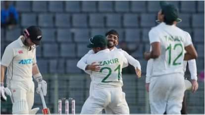 BAN vs NZ Test: 23 साल में पहली बार बांग्लादेश ने न्यूजीलैंड को घर पर हराया, दो साल में कीवियों पर दूसरी जीत Bangladesh beats New Zealand at home first time in 23 years, Taijul Islam heroics helps BAN beat NZ by 150 run