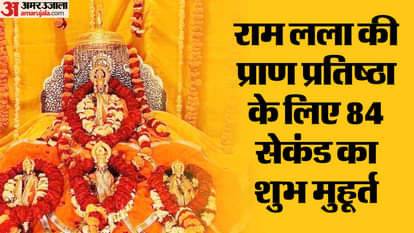 Ram Mandir opening: जानें रामलला की प्रतिष्ठा के लिए दोपहर 12:15 से 12:45 तक का समय क्यों है सर्वश्रेष्ठ? Ram Mandir opening: Know why the time from 12:15 to 12:45 is the auspicious for Ramlala reputation