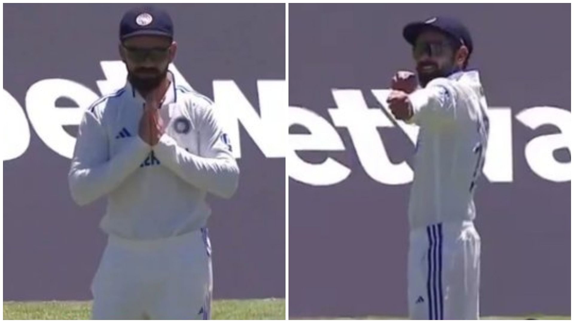 Virat Kohli Folding Hands When Ram Siya Ram Song Played Video Watch