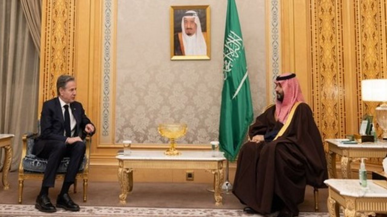 Blinken Meets Saudi Crown Prince Mbs In Riyadh Underscored Importance