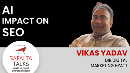 Safalta Talks : आने वाले समय में बिना एआई के नहीं चलेगा काम : विकास यादव Safalta Talks: Work will not work without AI in the future: Vikas Yadav