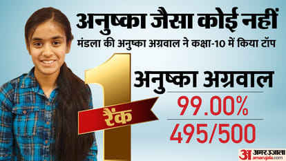 MP Board Result: Just two hours of study made her a state topper, Mandla's Anushka told success mantra