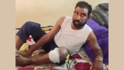 indore news car accident hit and run