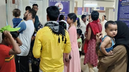 Bhopal News Diarrhea increased among children due to fluctuations in weather beds full in hospitals