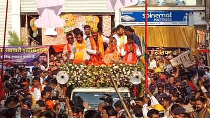 cm mohan yadav road show indore news