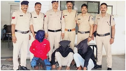 Mandsaur News: Three accused of 302 gang arrested for demanding ransom of Rs 6 lakh from businessman