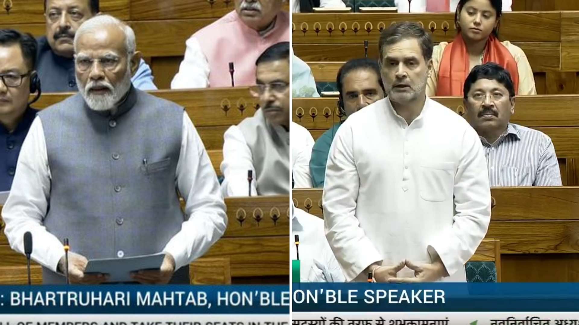 Lok Sabha Session Pm Modi Praise Speaker Om Birla Rahul Gandhi Says