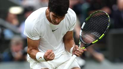 Wimbledon: सेमीफाइनल में पहुंचे अल्काराज, नॉरी को लगातार तीन सेटों में हराया, अब टेलर फ्रिट्ज से होगा सामना Wimbledon: Carlos Alcaraz reached semifinals, defeated Cam Norrie in three consecutive sets, will face Fritz